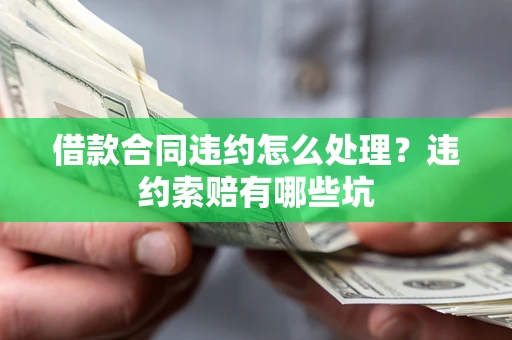武汉借款合同违约怎么处理？违约索赔有哪些坑