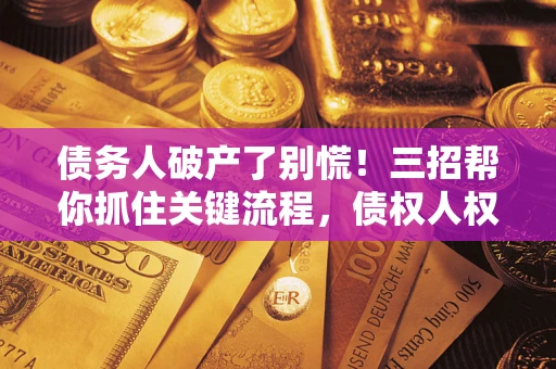 武汉债务人破产了别慌！三招帮你抓住关键流程，债权人权益不再缩水