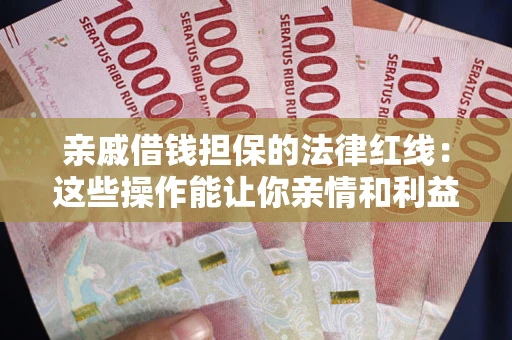 武汉亲戚借钱担保的法律红线：这些操作能让你亲情和利益两不误