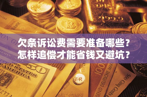 武汉欠条诉讼费需要准备哪些？怎样追偿才能省钱又避坑？