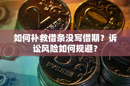 武汉如何补救借条没写借期？诉讼风险如何规避？