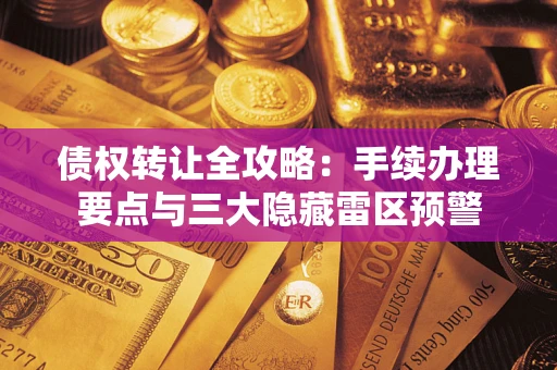 武汉债权转让全攻略：手续办理要点与三大隐藏雷区预警